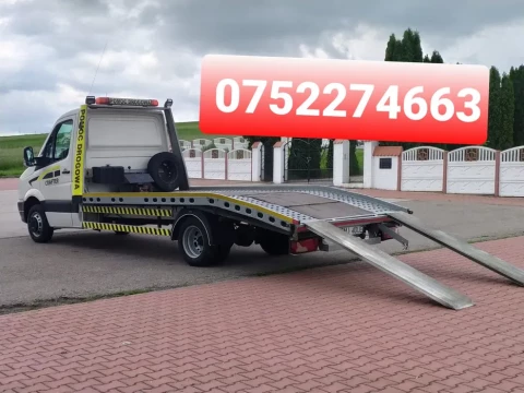 Transport tractari auto cu platforma